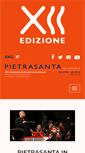 Mobile Screenshot of pietrasantainconcerto.com